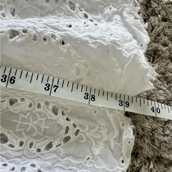 Anthropologie Maeve tiered, eyelet, midi dress - Picture 9 of 13